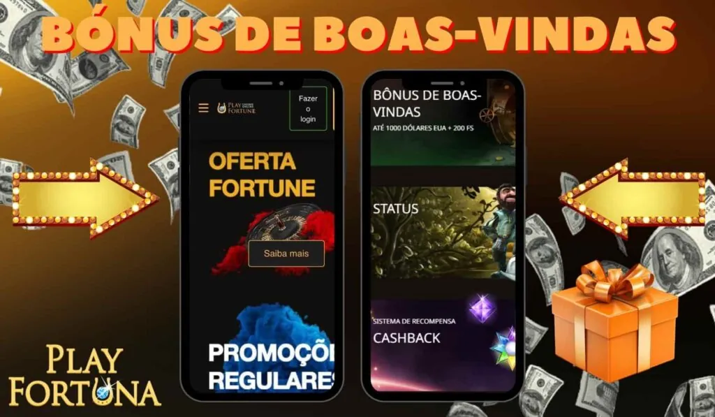 Play Fortuna Brasil Bónus de boas-vindas guia