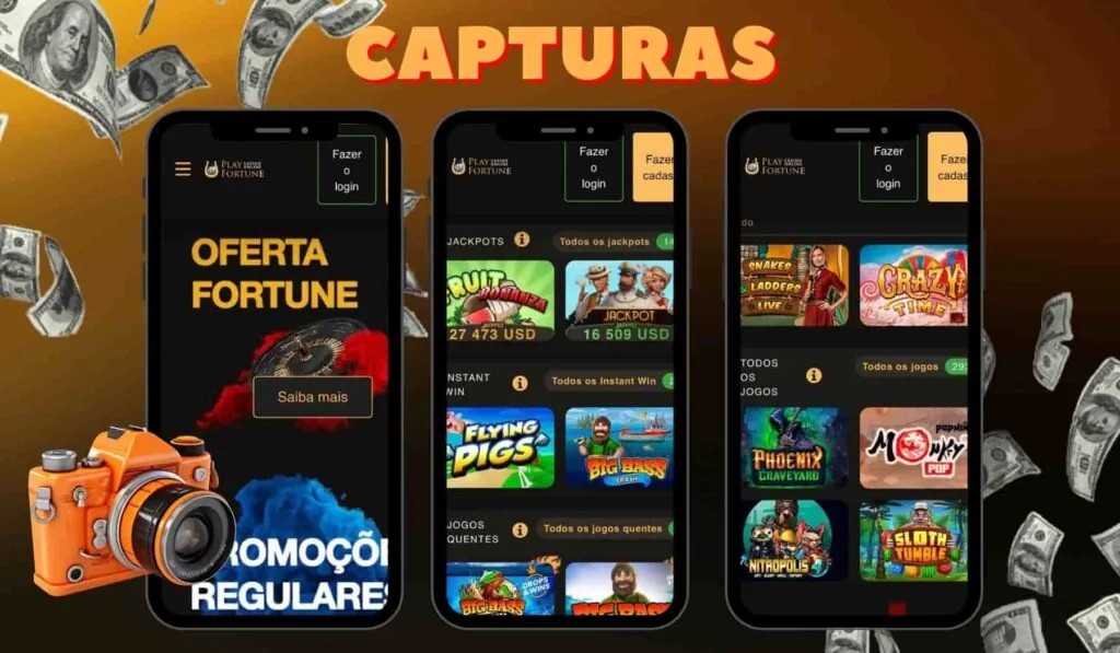 Play Fortuna Brasil casino app Capturas revisão