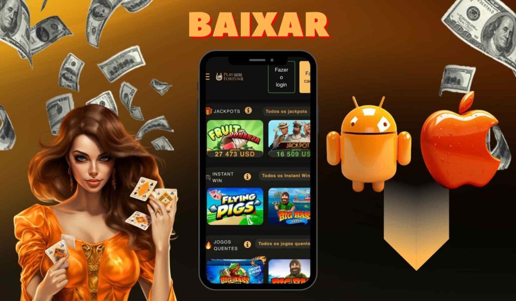 Como baixar o Play Fortuna Brasil Android e iOS app