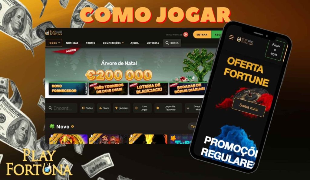 Como jogar Play Fortuna Brasil casino jogos