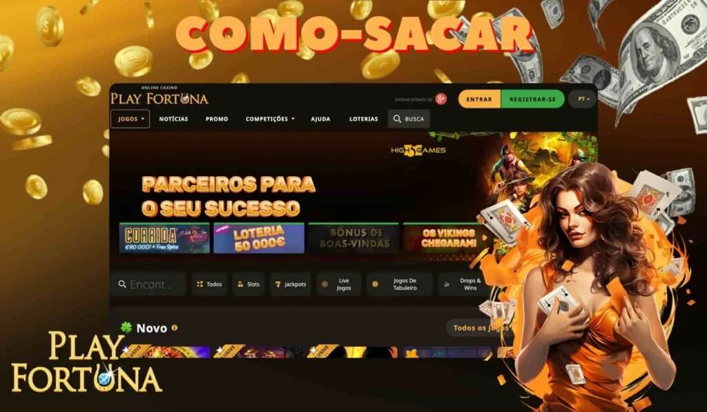 Play Fortuna Brasil Como sacar guia