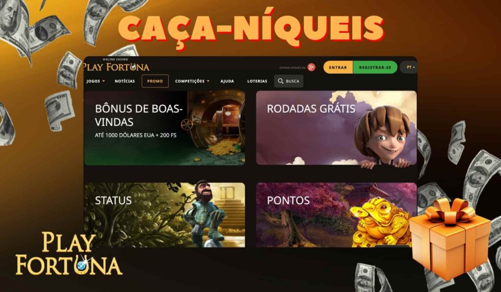 Giros Grátis Caça-níqueis Play Fortuna Brasil site