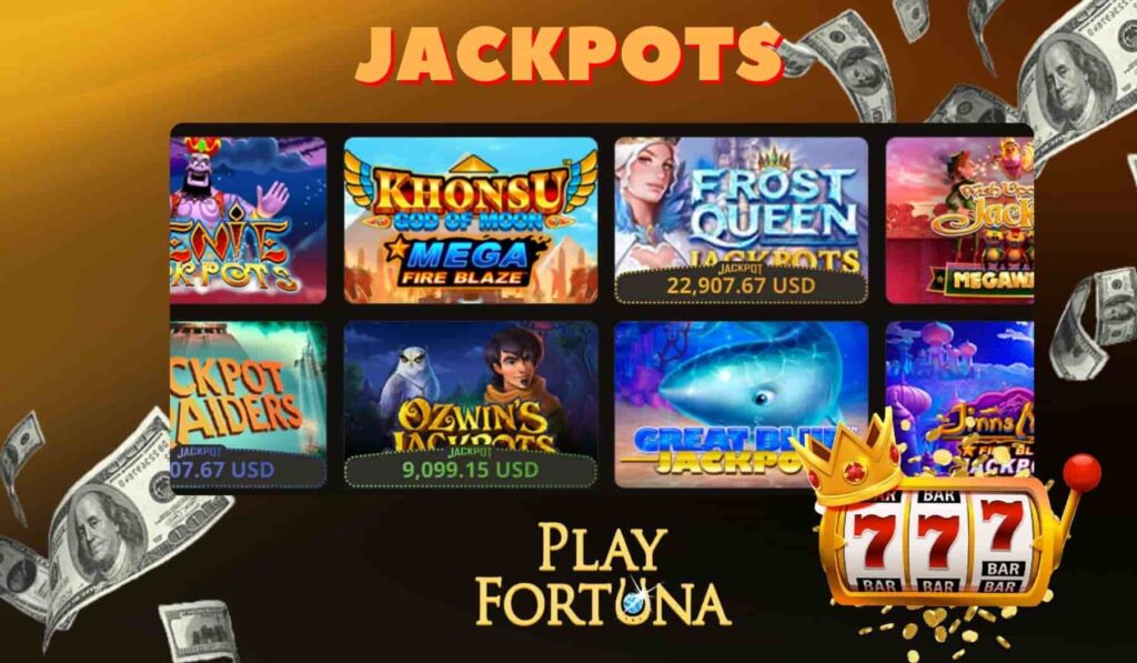 Play Fortuna Brasil Jackpots jogos revisão