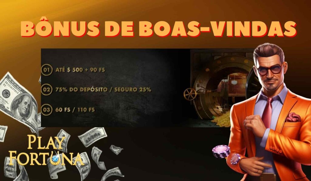 Play Fortuna Brasil Bônus de boas-vindas