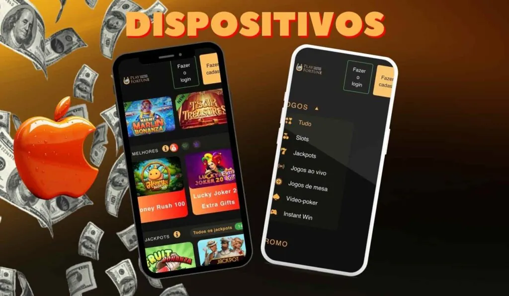 Play Fortuna Brasil do dispositivos iOS e Android